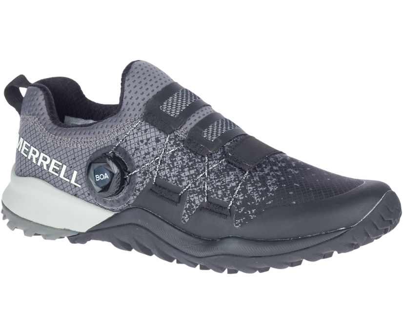 Buty Merrell Momentous 2 Boa - Buty do Biegania Męskie Merrell - Czarne [XVUKI-6897]